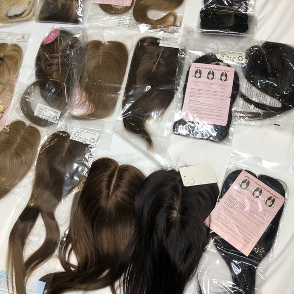 100% Human Hair Topper Bundle 21 Pieces (new) - Picture 3 of 11